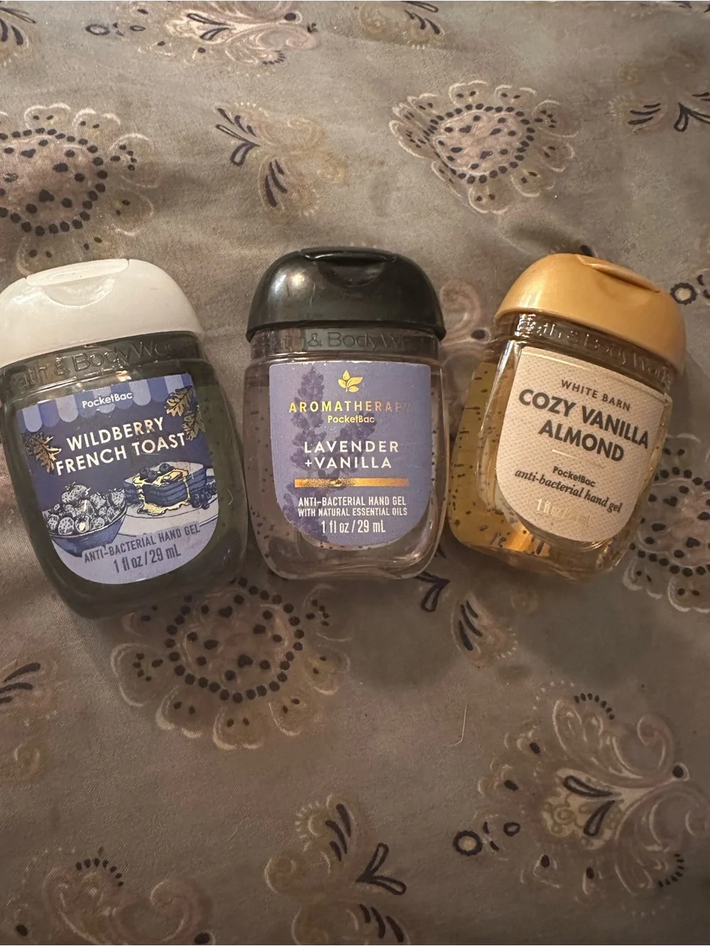 Bath & Body Works PocketBac Trio - Blue, Purple, Gold